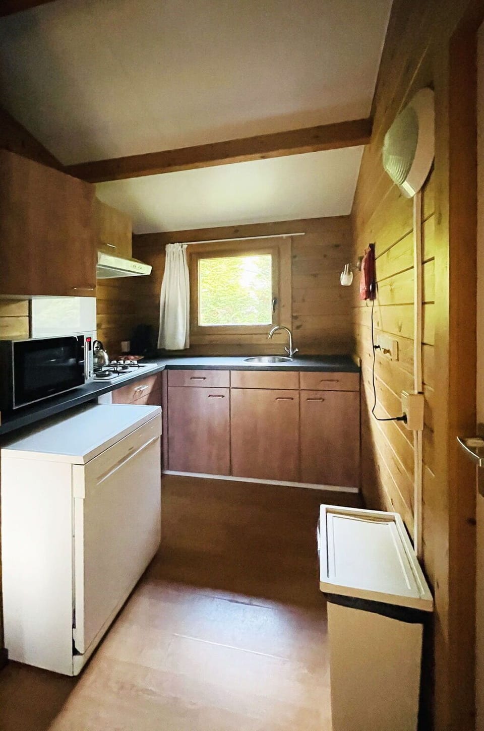 Wood, Flooring, Sink, Interior Design, Countertop, Floor, Kitchen Sink, Plumbing Fixture, Kitchen, Furniture