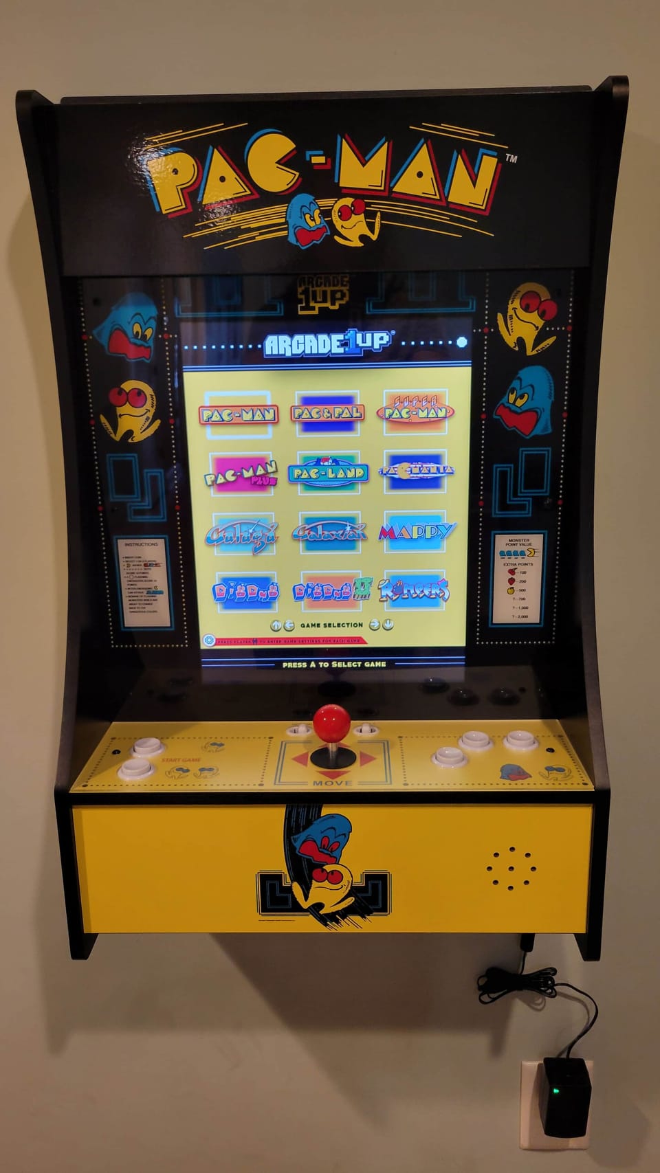 NEW! Pac Man Arcade Games - 12 games to choose from  092842
