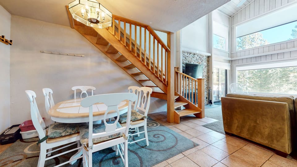 Furniture, Indoors, Living Room, House, Staircase