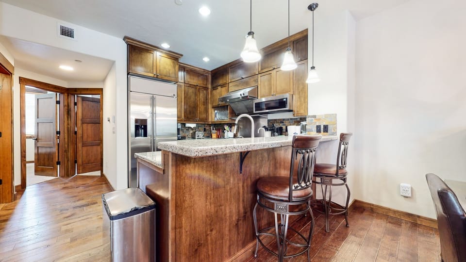 Indoors, Hardwood, Kitchen, Floor, Flooring