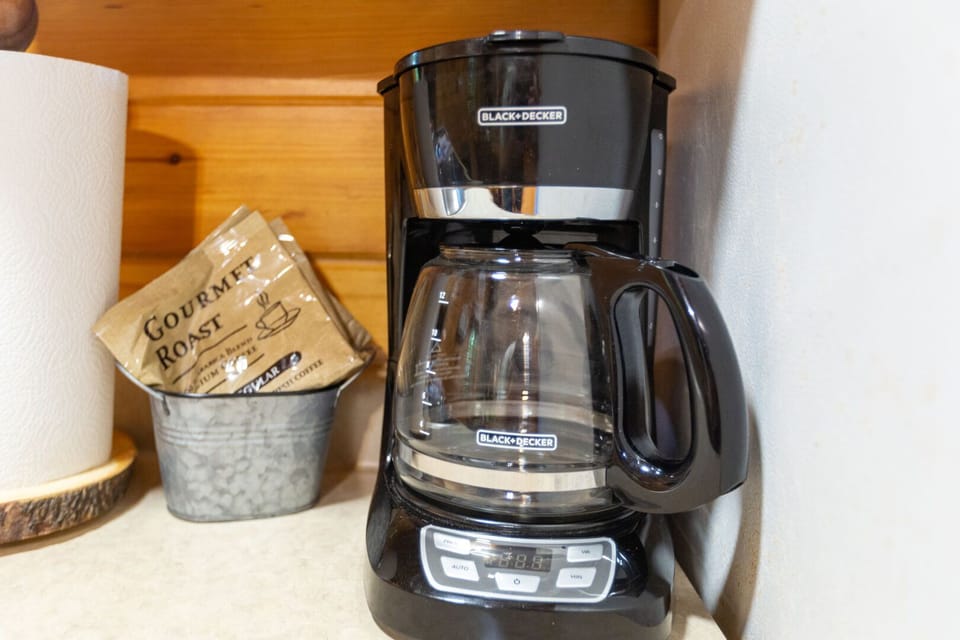 Start the day with a fresh cup of coffee!