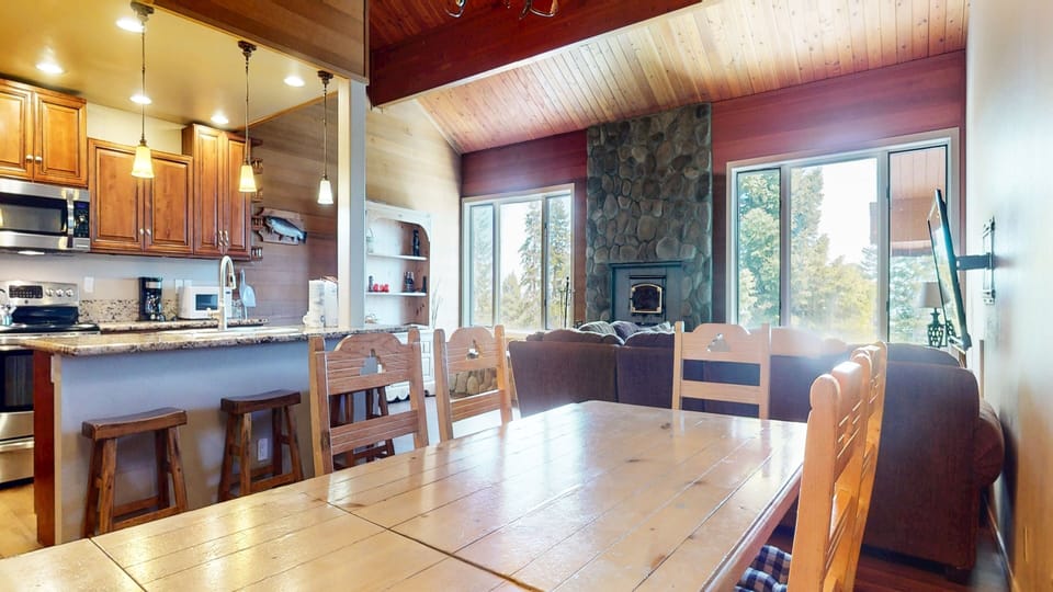 Indoors, Kitchen, Dining Room, Dining Table, Furniture
