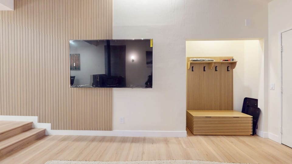Indoors, Floor, Flooring, House, Staircase