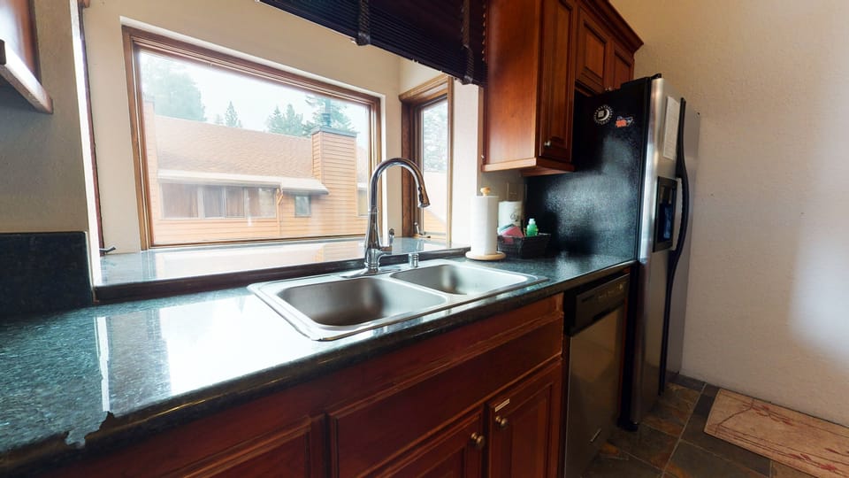 Indoors, Room, Hardwood, Sink Faucet, Sink