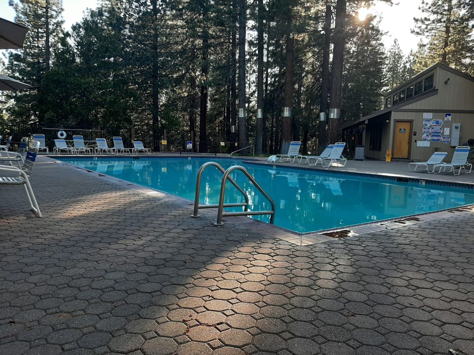 Community pool open Memorial Day-Labor Day weather permitting. 