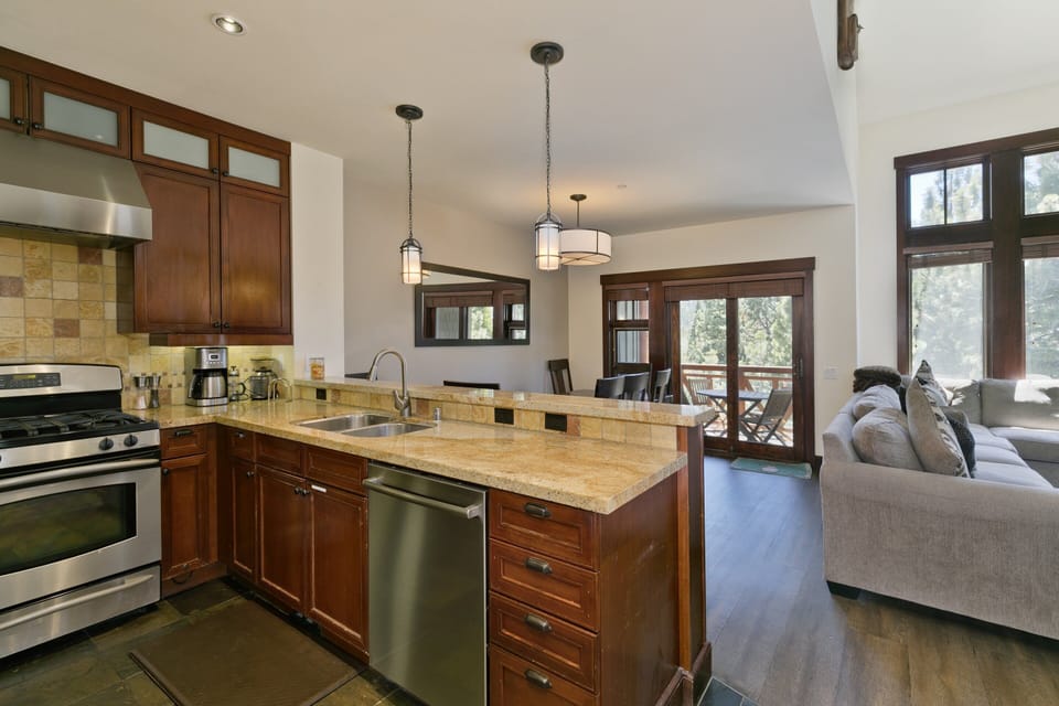 Room, Indoors, Hardwood, Flooring, Kitchen