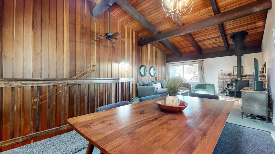 Indoors, Hardwood, Stained Wood, Furniture, Table