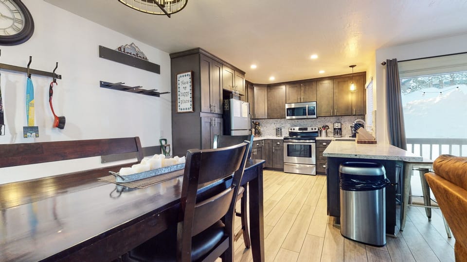 Indoors, Kitchen, Microwave, Chair, Furniture