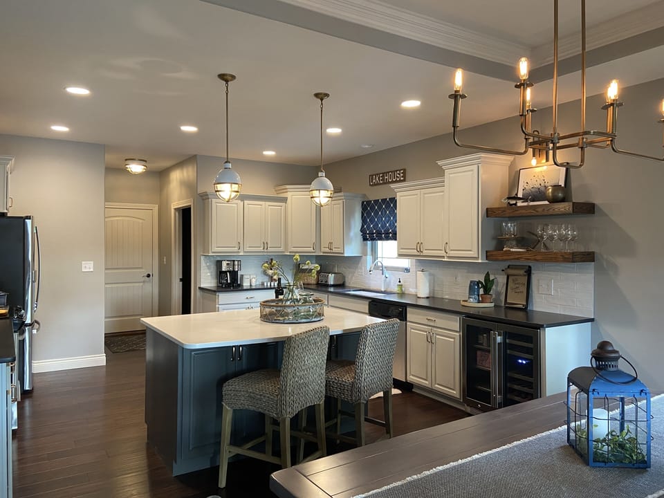 Kitchen is fully stocked with everything you may need for your stay