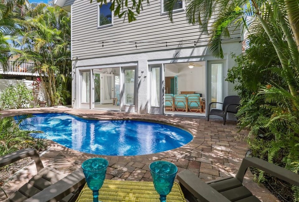 Beautiful tropical pool
