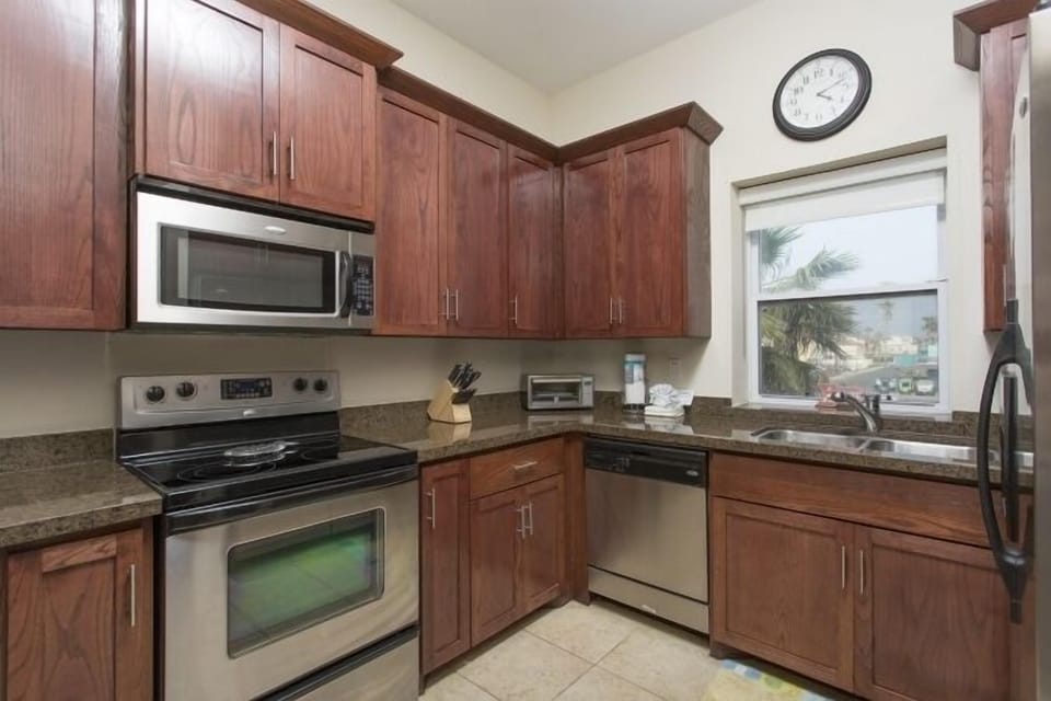 Our kitchen is fully equipped for your convenience.