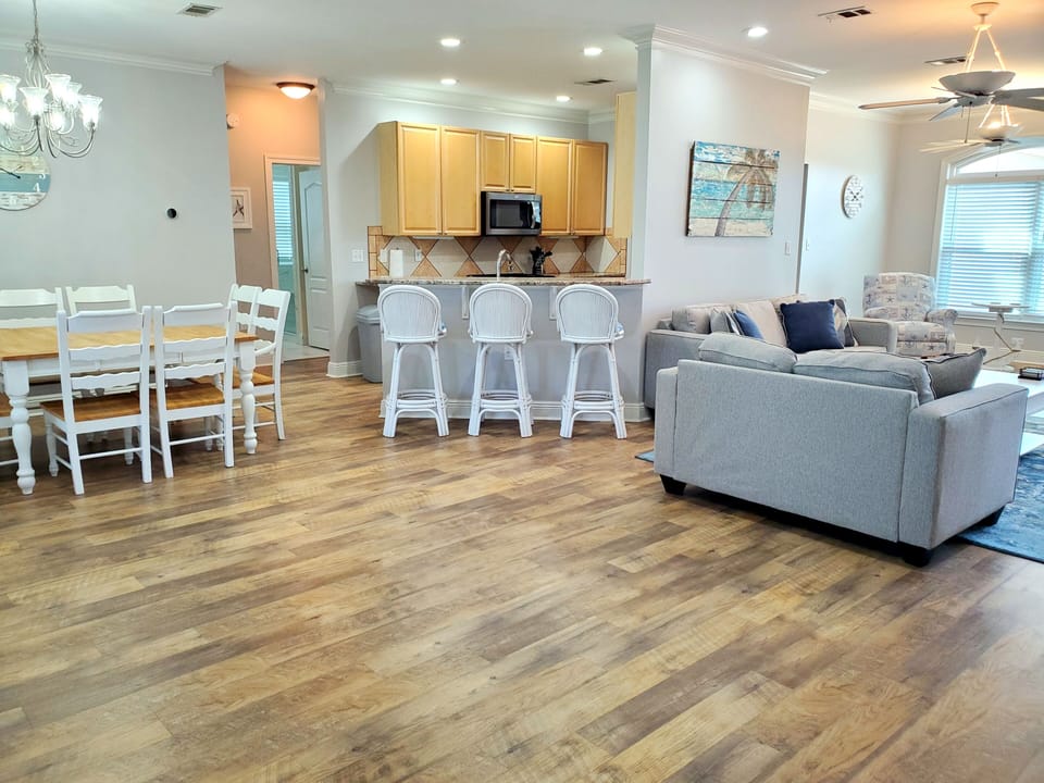 Plenty of room to socialize