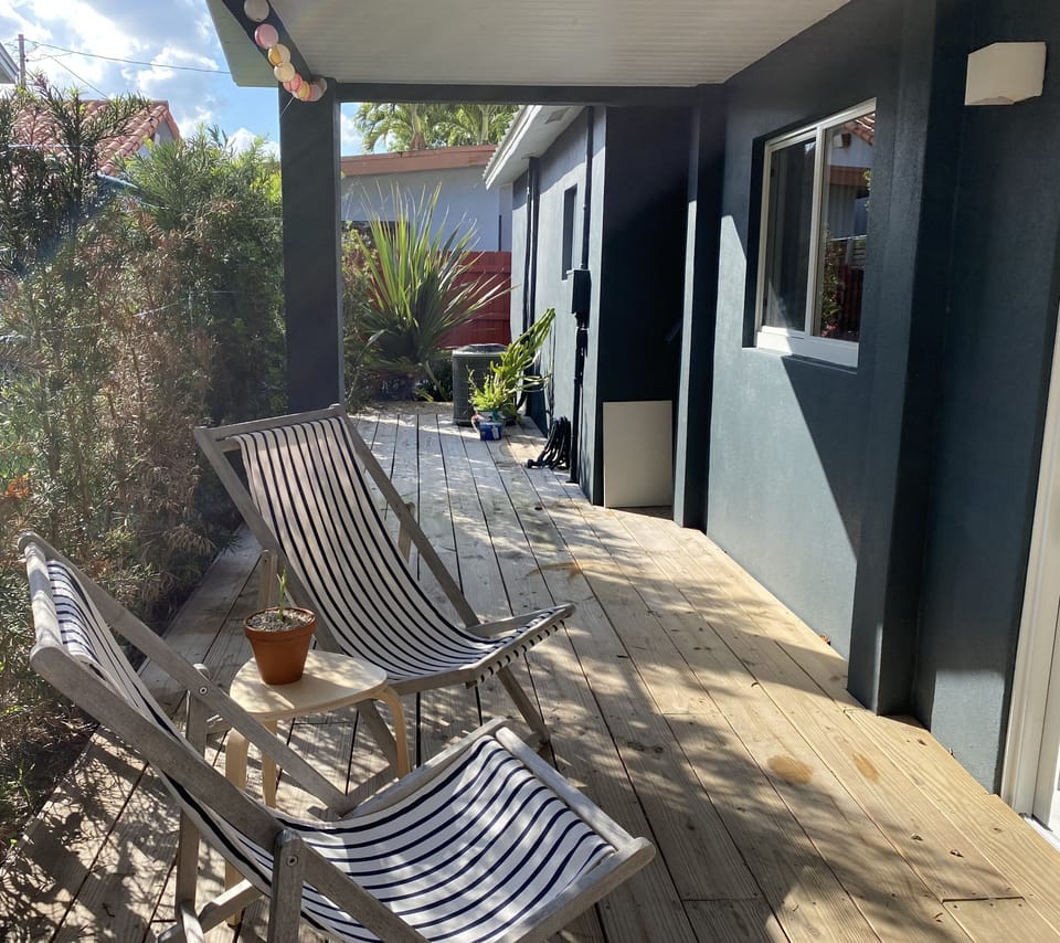 Cover terrace
