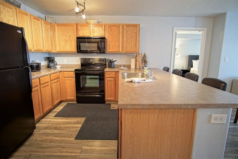 Fully equipped kitchen