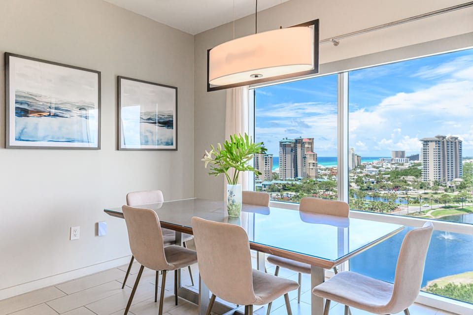 Dining Area With a View