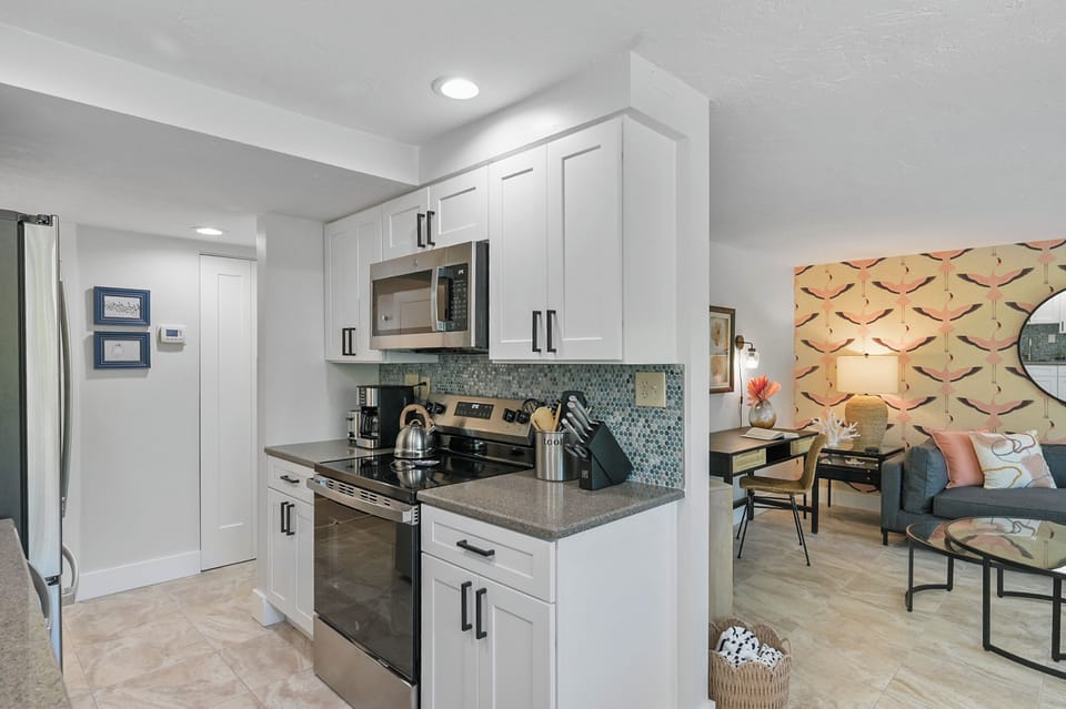 Beautiful new kitchen with stainless appliances