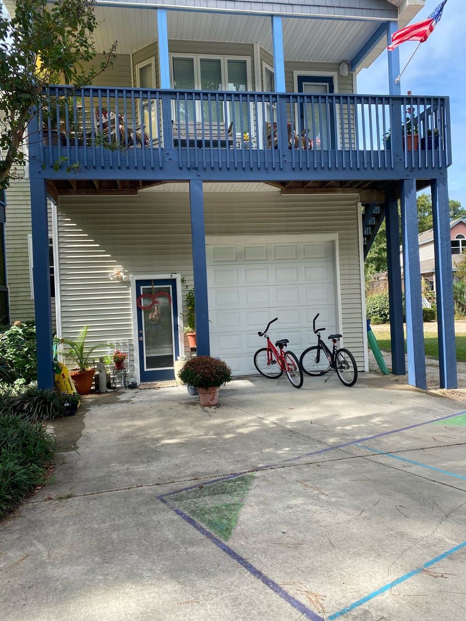 Private deck