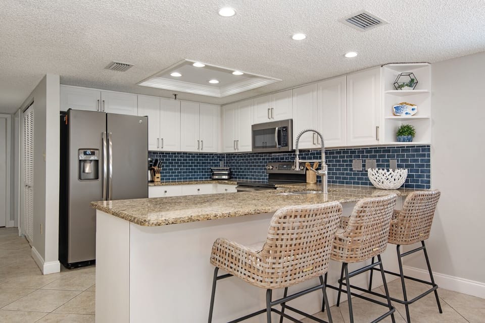 Fully appoint kitchen in open concept living space