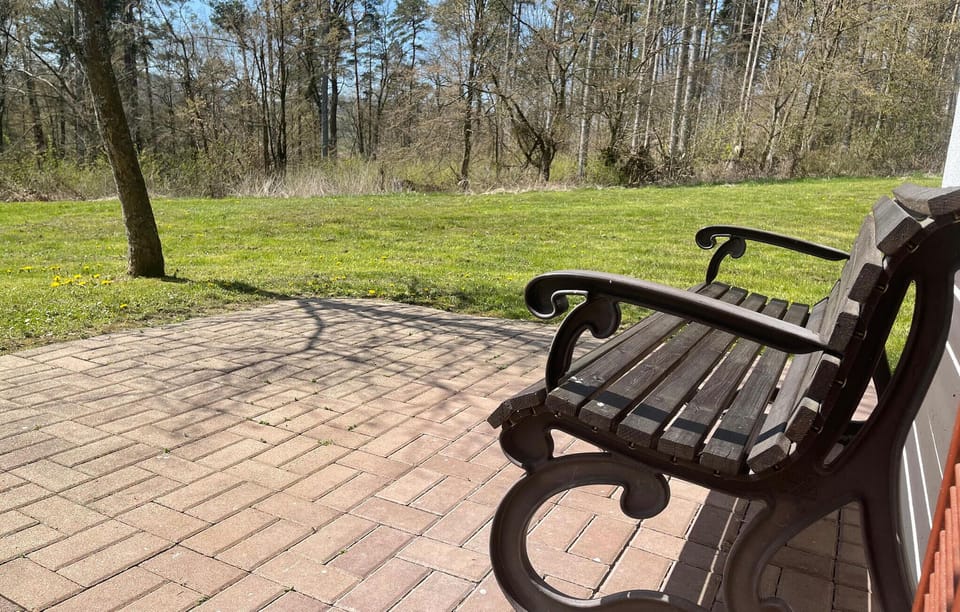outside