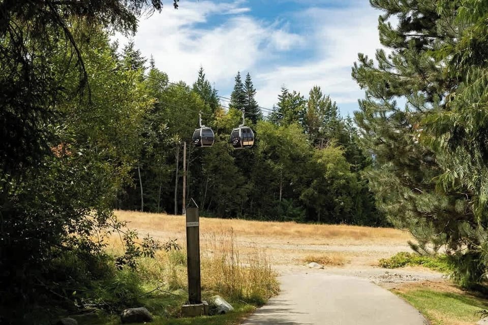 - Scenic forest trail leading to nearby gondola access  
- Steps from the lodge for easy ski and summer adventures  
- Perfect for nature walks or morning runs  

