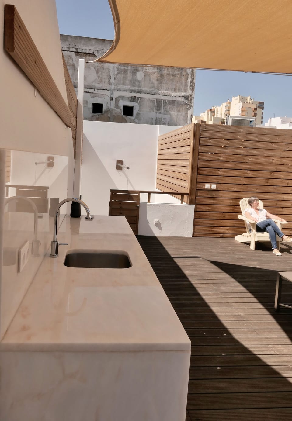 Rooftop kitchen 