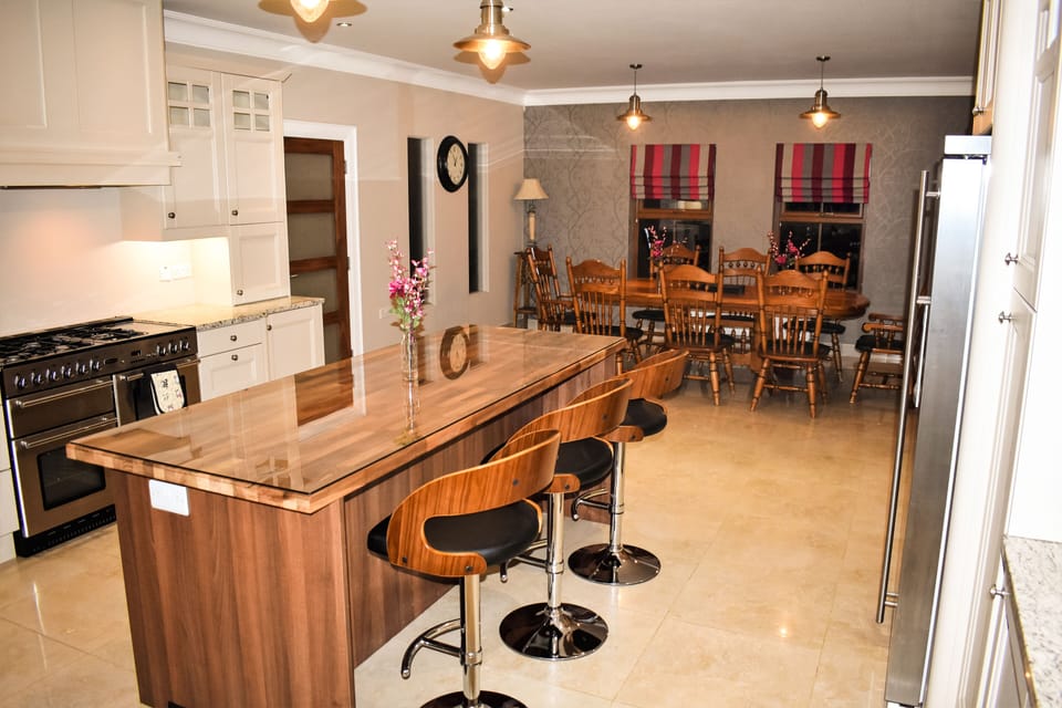 Highchair, dining tables