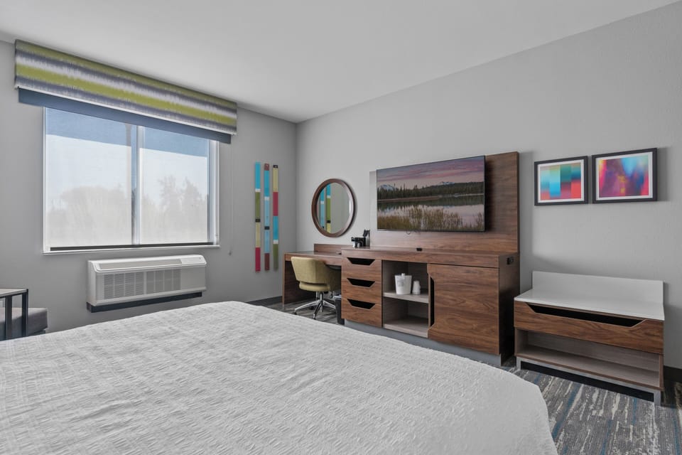 In-room safe, blackout drapes, iron/ironing board (on request)