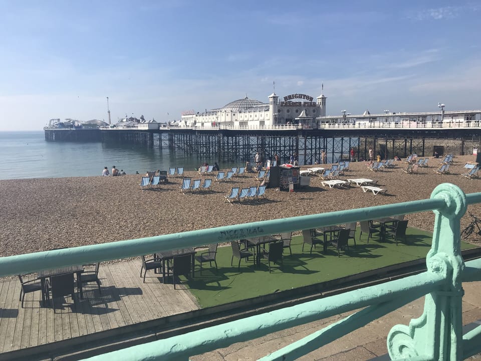 The famous Brighton beach and Pier a 10 minute walk away.