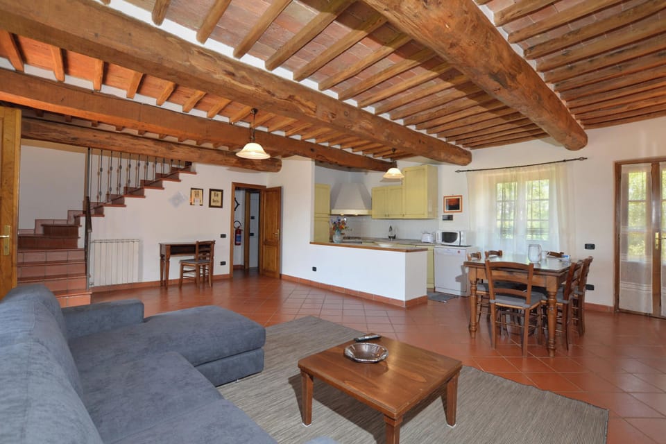 Family House, Multiple Bedrooms, Microwave, Mountainside (Casa Sofi) | Living area | Flat-screen TV