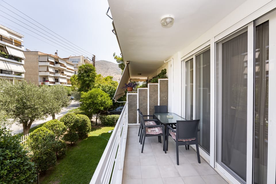 Family Apartment, 2 Bedrooms, Non Smoking, City View | Balcony view