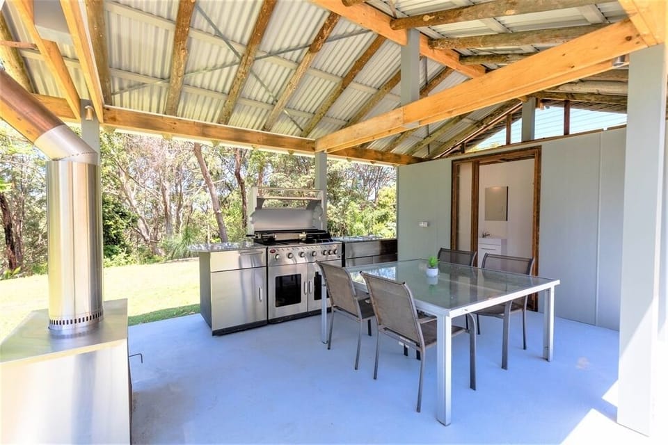 Outdoor BBQ, Toilet & Shower area