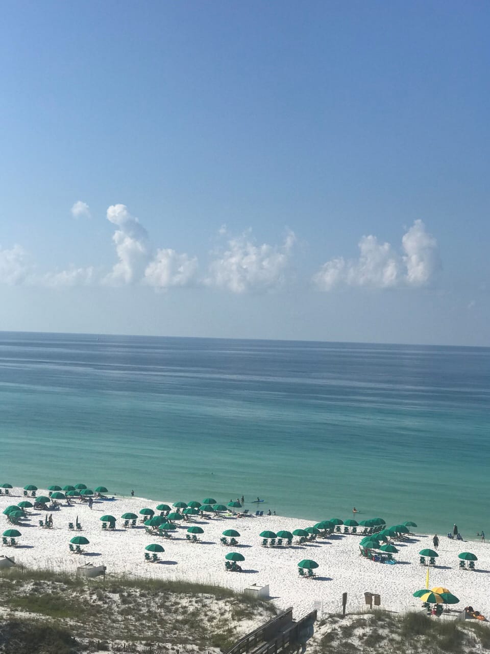 View from deck