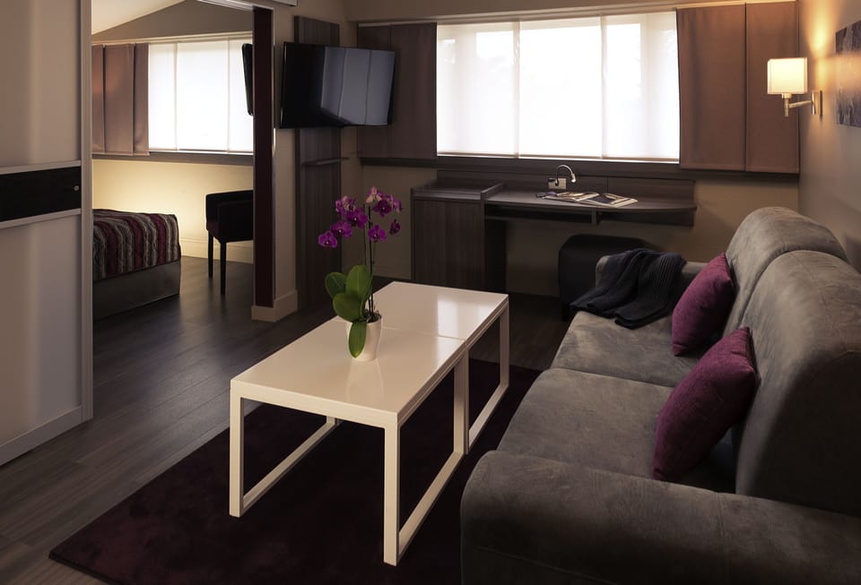 Junior Suite, 1 Double Bed with Sofa bed (Privilege) | In-room safe, desk, blackout drapes, soundproofing