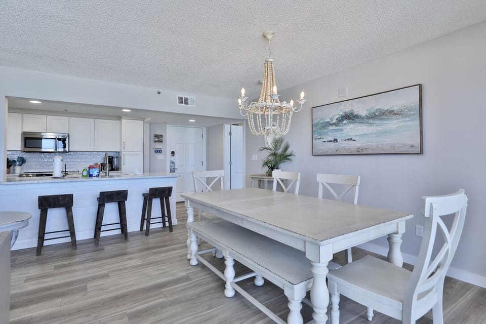 Dining table.