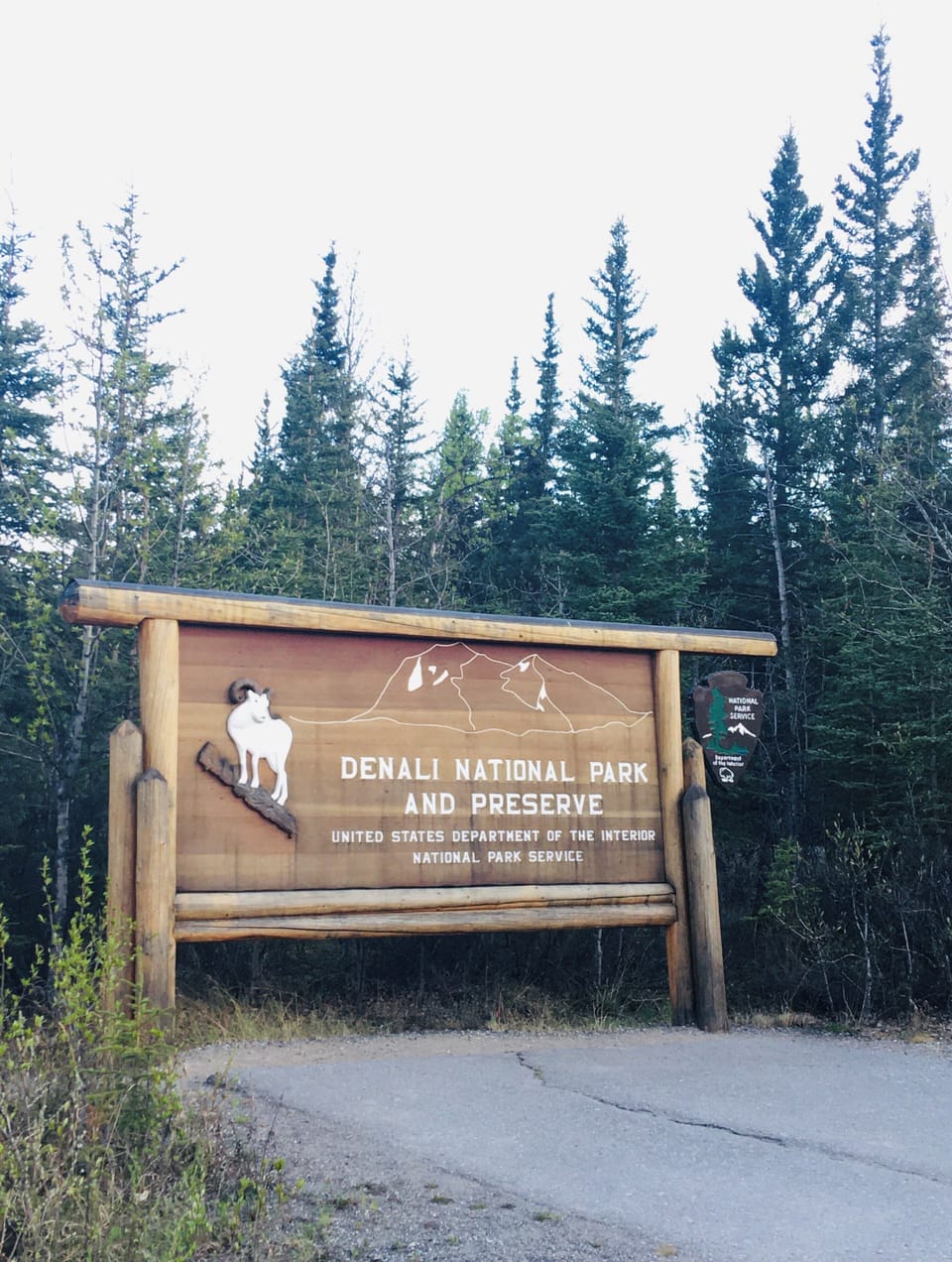 Just 1 mile away from Southern Denali Park Entrance