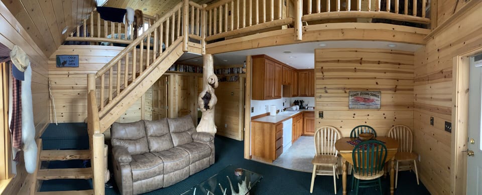 Panorama of the downstairs 