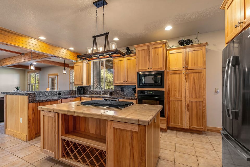 Kitchen is fully stocked and ready for you to make good food and great memories