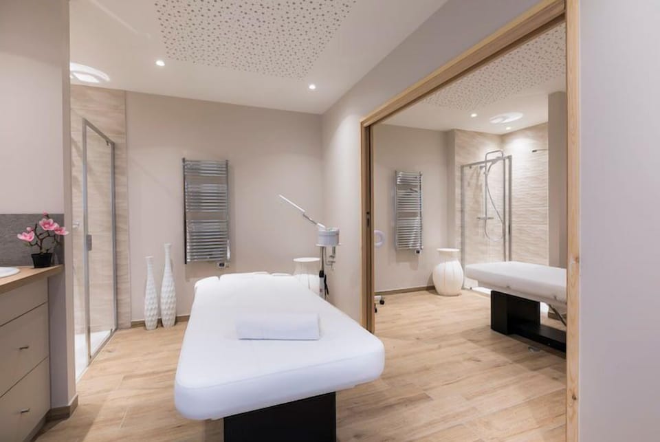 Enjoy the on-site spa for an additional charge!
