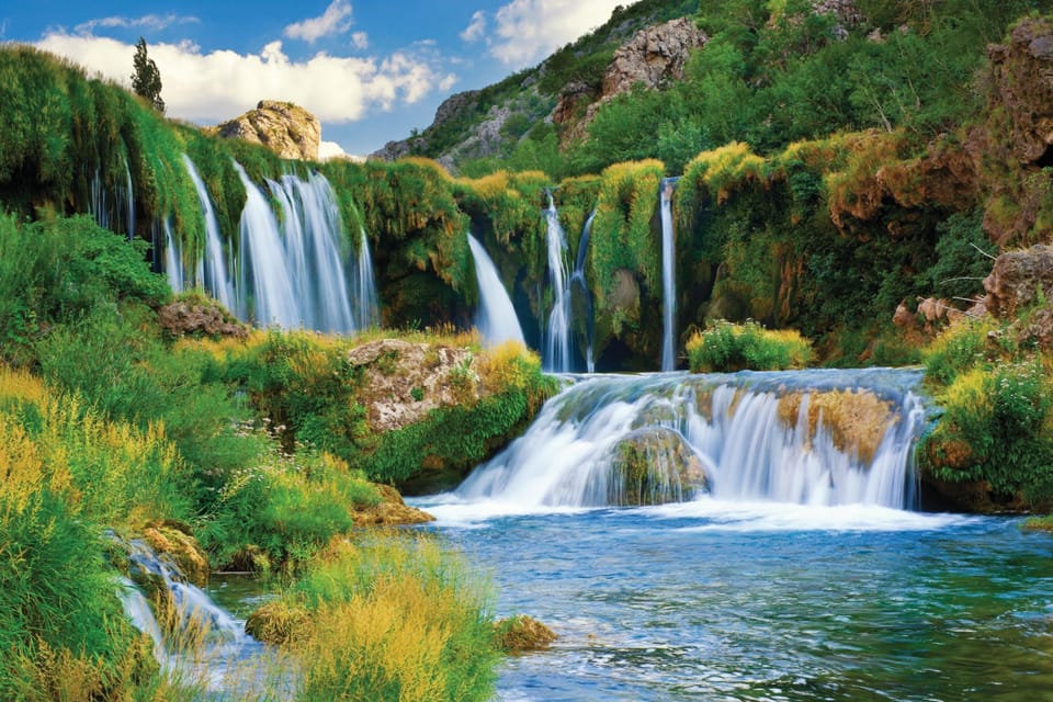 Veliki Buk waterfall on the Zrmanja