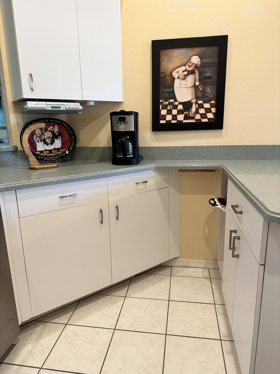 Kitchen with new appliances