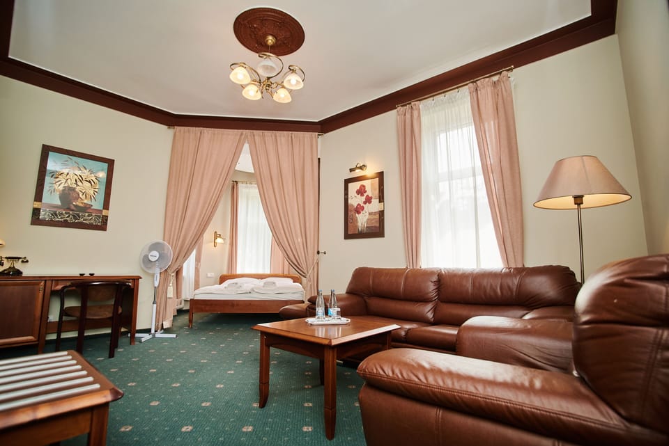 Premium Double Room, 1 Double Bed with Sofa bed | Iron/ironing board (on request), WiFi (free), bed sheets