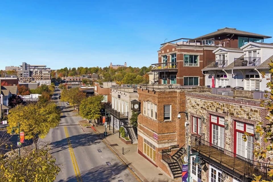 The fun doesn't stop at the Downtown Square, The Clementine is also just steps away from Dickson Street!