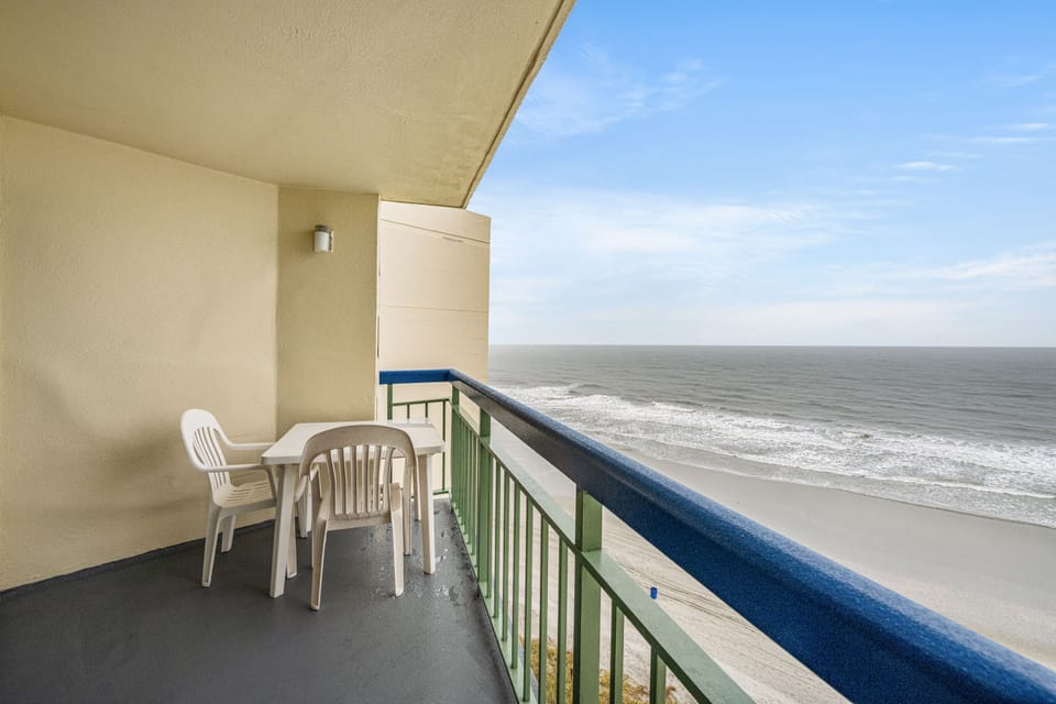 Have your morning coffee while listening to the ocean and feeling the breeze.