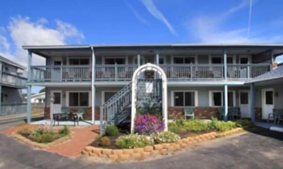 Exterior view of the courtyard units