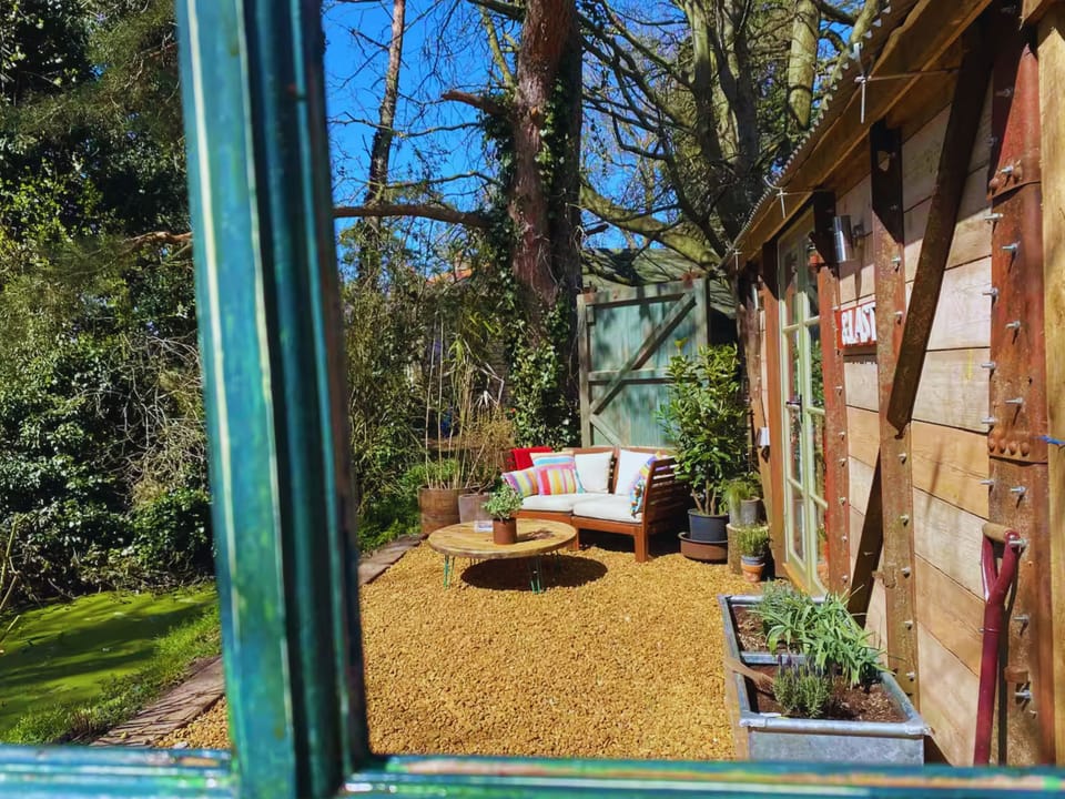 Private area perfect for two