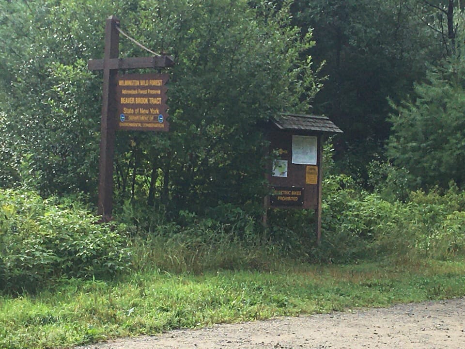 Trailhead on Hardy Rd 2 miles from house