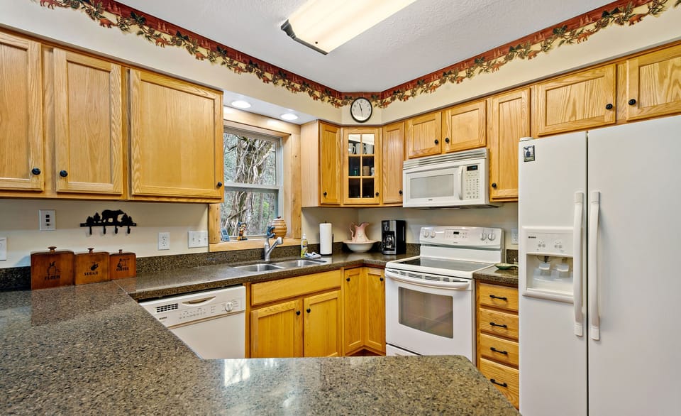 Fully functional kitchen