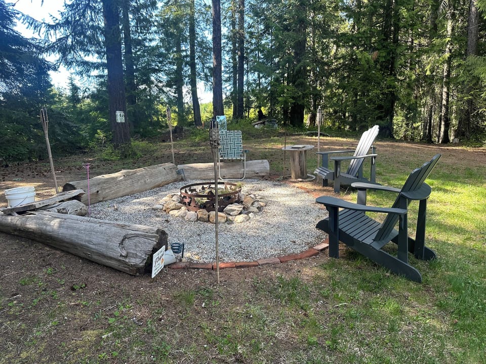 Fun at the fire pit!
