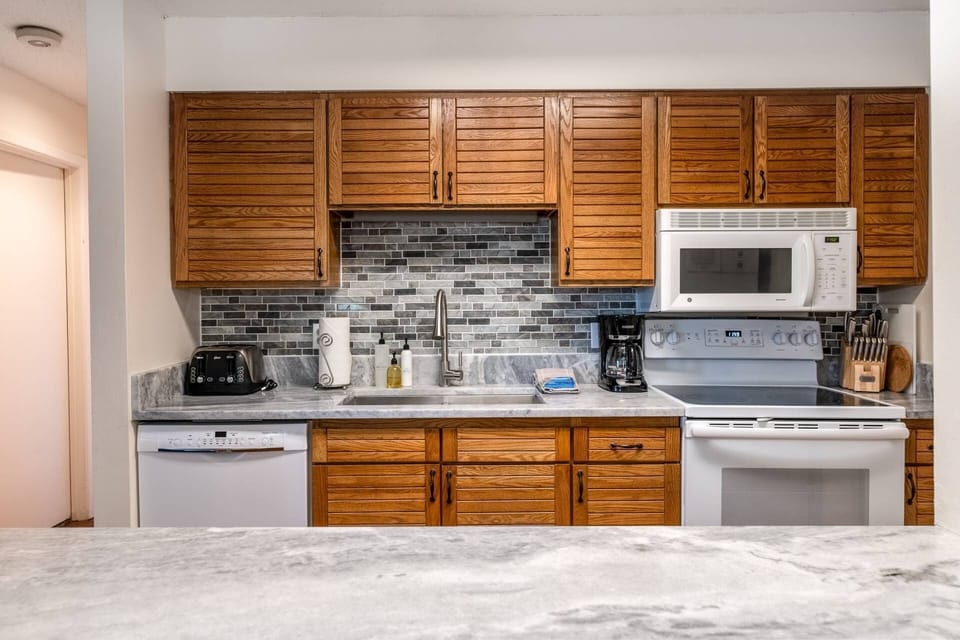Fully equipped kitchen ready for your favorite meals.