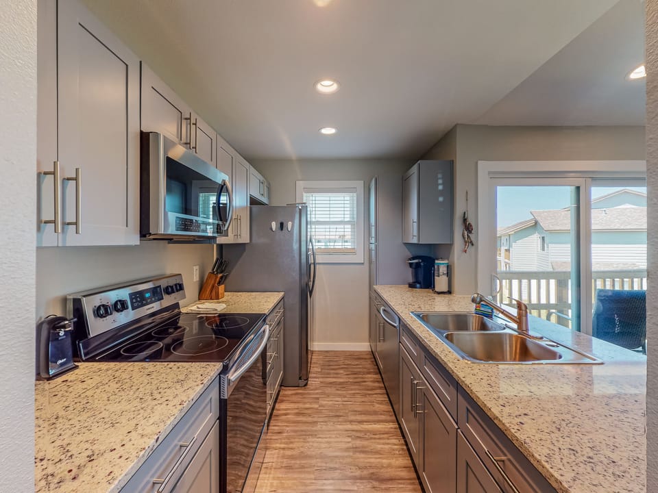 Galley Style Kitchen